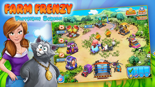 Игра Farm Frenzy: Hurricane Season, скриншот