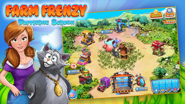 Игра Farm Frenzy: Hurricane Season, скриншот