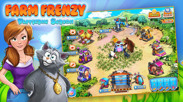 Игра Farm Frenzy: Hurricane Season, скриншот