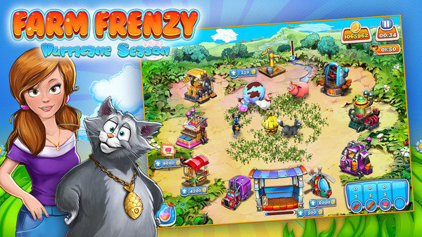 Игра Farm Frenzy: Hurricane Season, скриншот