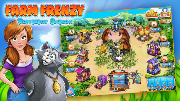 Игра Farm Frenzy: Hurricane Season, скриншот