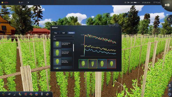Игра Farm Manager 2018 - Brewing & Winemaking DLC, скриншот