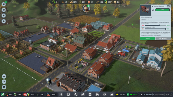 Игра Farm Manager World, скриншот