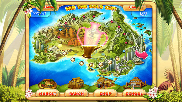 Игра Farm Mania: Hot Vacation, скриншот