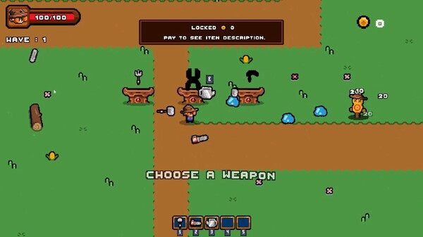 Игра Farmer Survivors, скриншот
