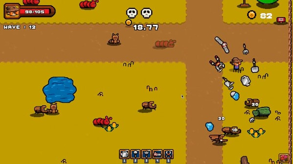 Игра Farmer Survivors, скриншот