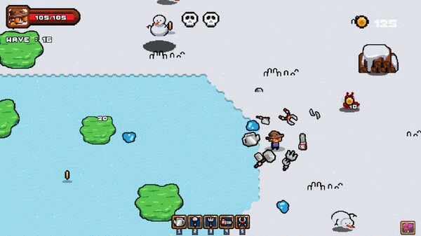 Игра Farmer Survivors, скриншот