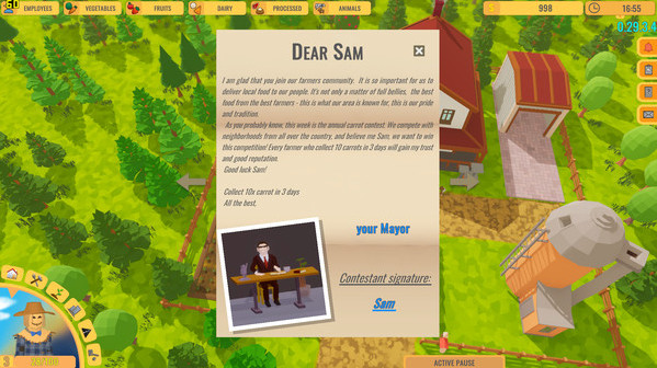 Игра Farming Life, скриншот