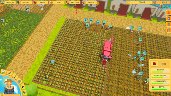Игра Farming Life, скриншот