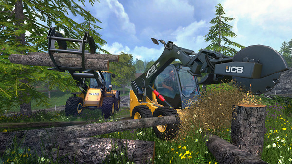 Игра Farming Simulator 15 - JCB, скриншот