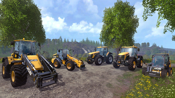 Игра Farming Simulator 15 - JCB, скриншот
