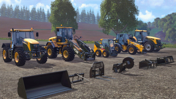 Игра Farming Simulator 15 - JCB, скриншот