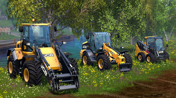 Игра Farming Simulator 15 - JCB, скриншот