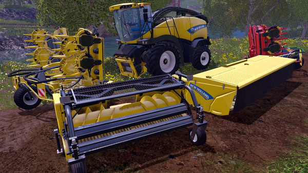 Игра Farming Simulator 15 - New Holland Pack, скриншот