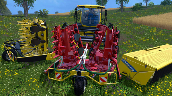 Игра Farming Simulator 15 - New Holland Pack, скриншот