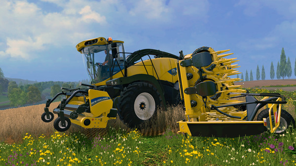 Игра Farming Simulator 15 - New Holland Pack, скриншот