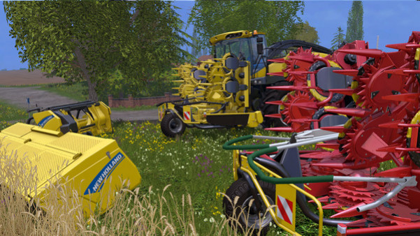 Игра Farming Simulator 15 - New Holland Pack, скриншот
