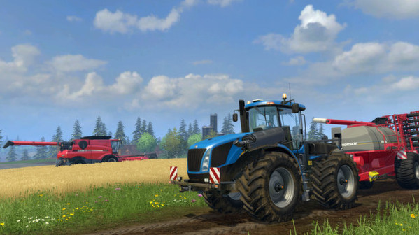 Игра Farming Simulator 15, скриншот