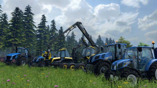 Игра Farming Simulator 15, скриншот