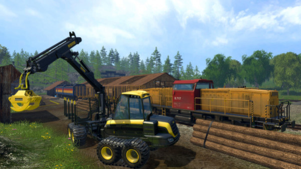 Игра Farming Simulator 15, скриншот