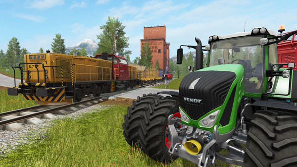 Игра Farming Simulator 17, скриншот