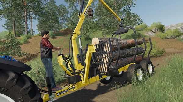 Игра Farming Simulator 19 - Anderson Group Equipment Pack, скриншот