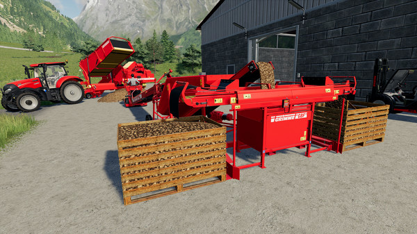 Игра Farming Simulator 19 - GRIMME Equipment Pack, скриншот