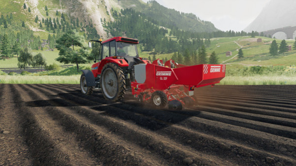 Игра Farming Simulator 19 - GRIMME Equipment Pack, скриншот