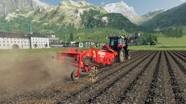 Игра Farming Simulator 19 - GRIMME Equipment Pack, скриншот