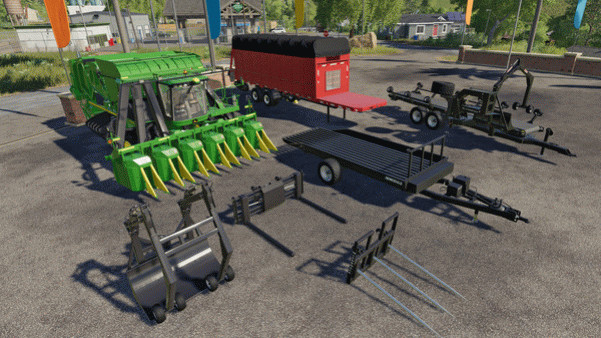 Игра Farming Simulator 19 - John Deere Cotton DLC, скриншот