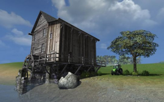 Игра Farming Simulator 2011, скриншот