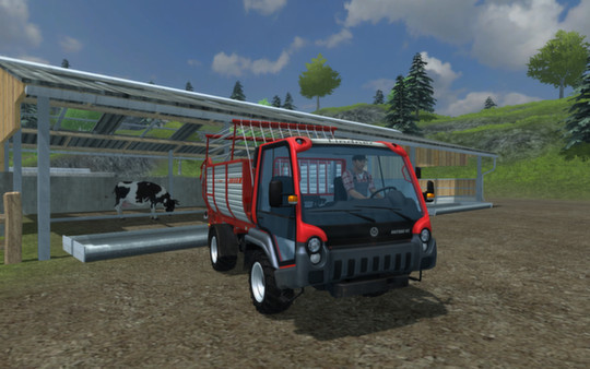 Игра Farming Simulator 2013 Lindner Unitrac, скриншот