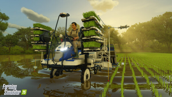 Игра Farming Simulator 25, скриншот