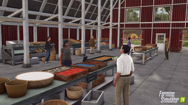 Игра Farming Simulator 25, скриншот