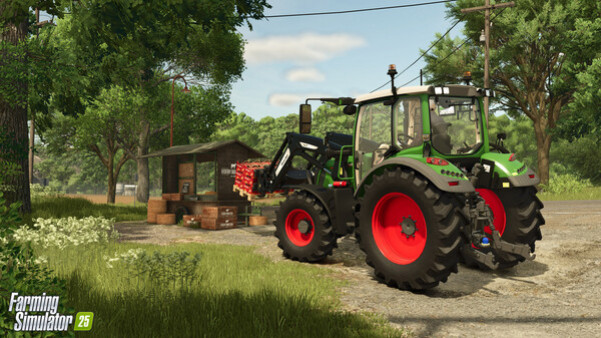 Игра Farming Simulator 25, скриншот