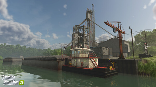 Игра Farming Simulator 25, скриншот