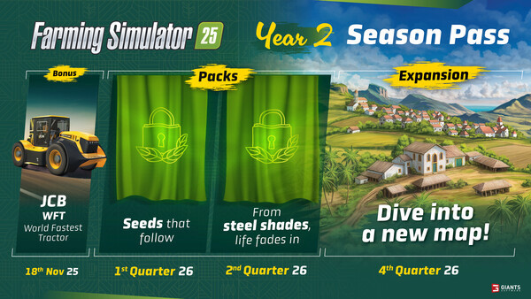 Игра Farming Simulator 25: Year 2 Season Pass, скриншот