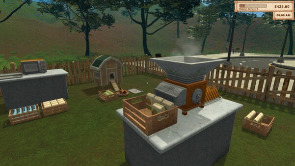 Игра Farming & Supermarket Simulator, скриншот