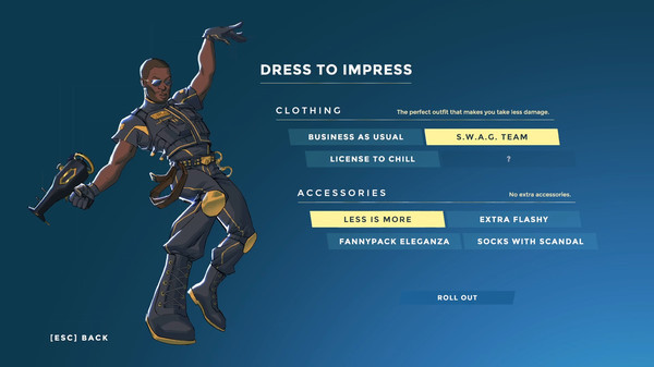 Игра Fashion Police Squad, скриншот