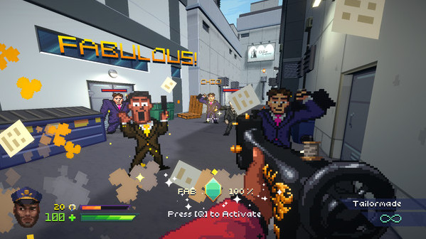 Игра Fashion Police Squad, скриншот