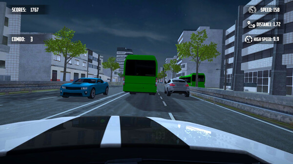 Игра Fastest Cars Traffic Racer, скриншот