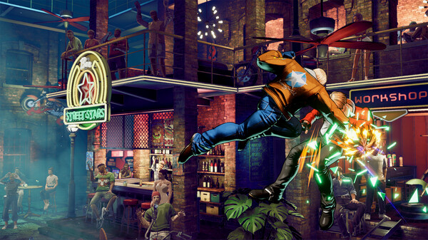 Игра FATAL FURY: City of the Wolves, скриншот