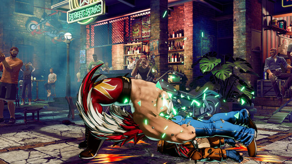 Игра FATAL FURY: City of the Wolves, скриншот