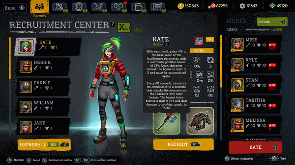 Игра FatalZone, скриншот