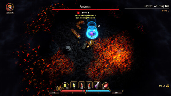 Игра FATE: Reawakened, скриншот