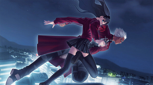 Игра Fate/stay night REMASTERED, скриншот