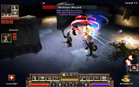 Игра FATE: The Cursed King, скриншот