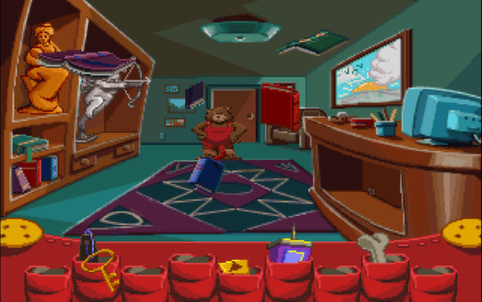 Игра Fatty Bear's Birthday Surprise, скриншот