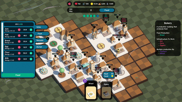Игра Feast Valley, скриншот