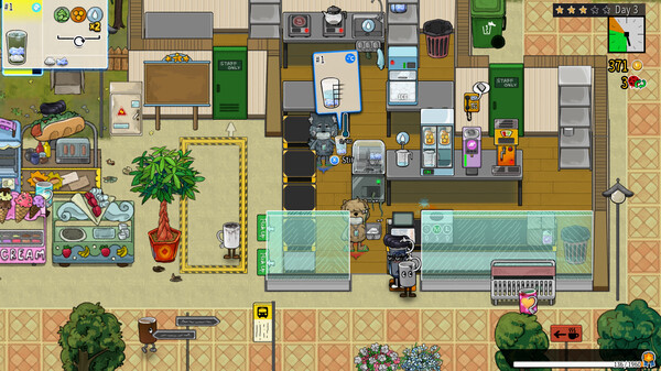 Игра Feed the Cups, скриншот